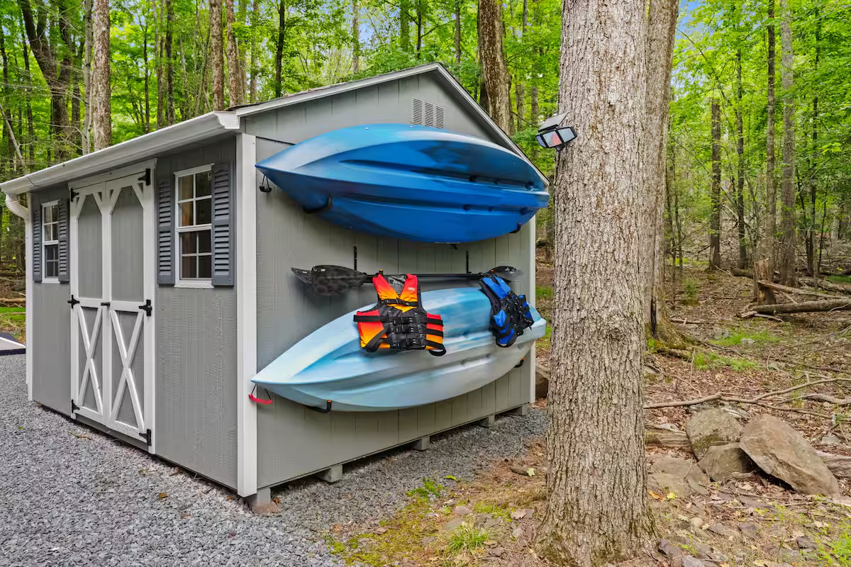 Kayaks & Life Jackets